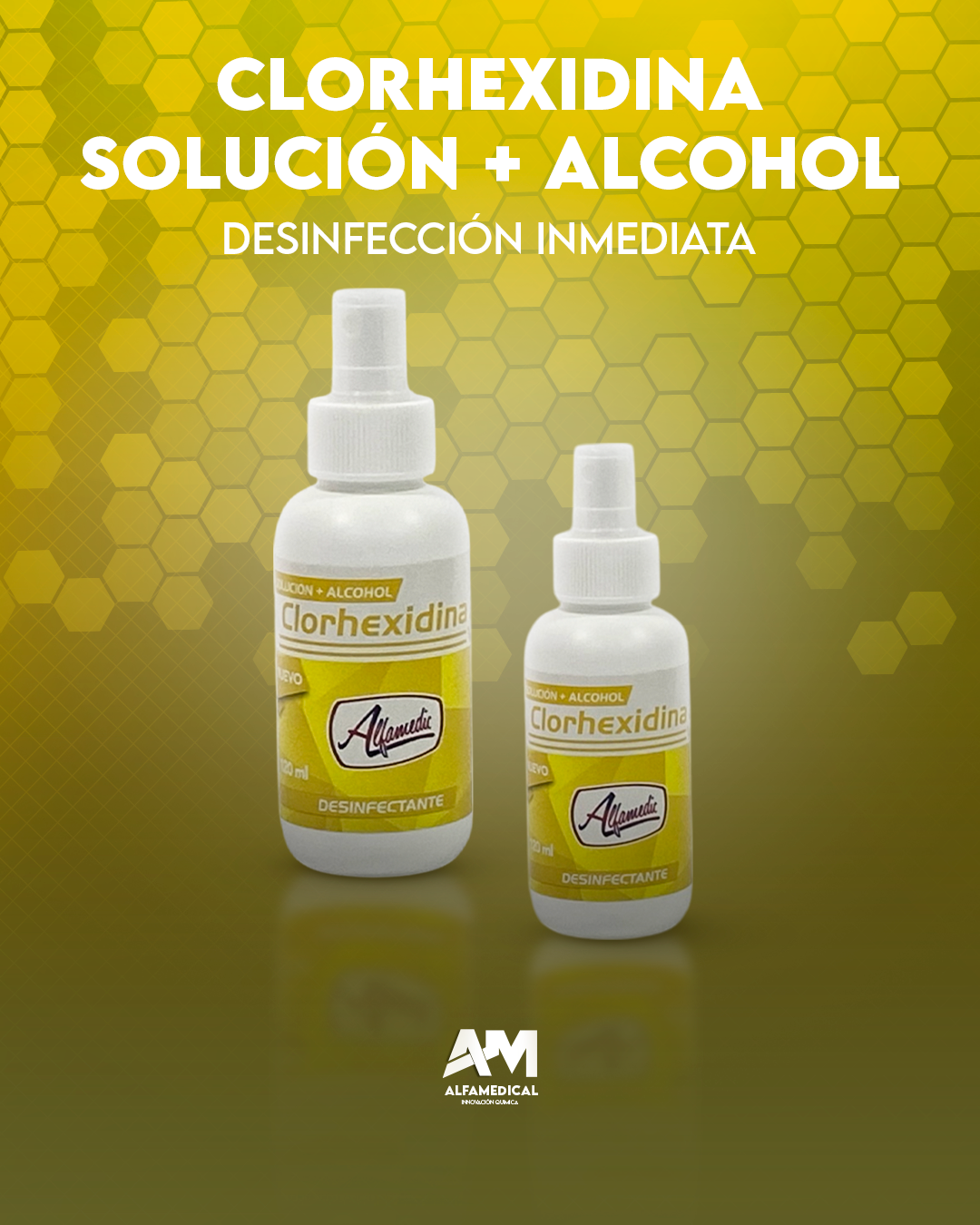 Banner Principal Solucion Clorhexidina + alcohol
