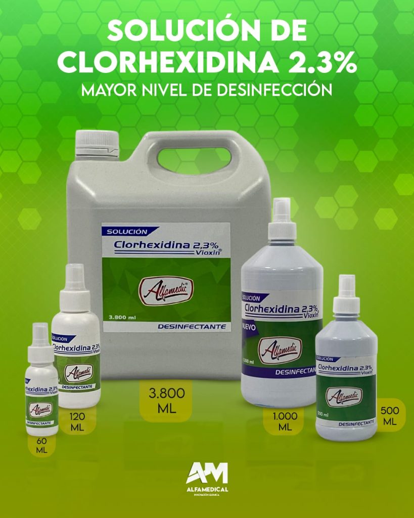 Solucion de Clorhexidina al 2.3%